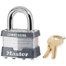 Master Lock, 1-3/4 In. Keyed Laminated Padlock