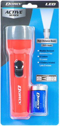Dorcy, 2D LED DELUXE ABS FLASHLIGHT