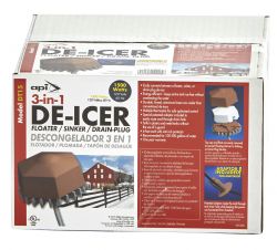 API, API 3-in-1 De-Icer, 1500 Watt