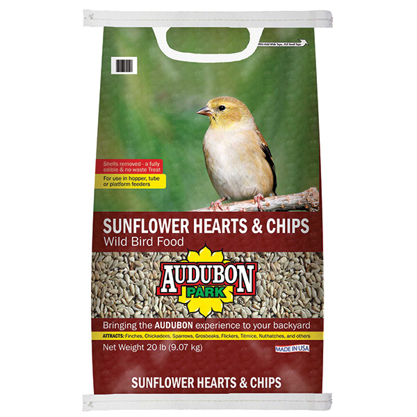Audubon Park, AUDUBON PARK SUNFLOWER HEARTS & CHIPS WILD BIRD FOOD