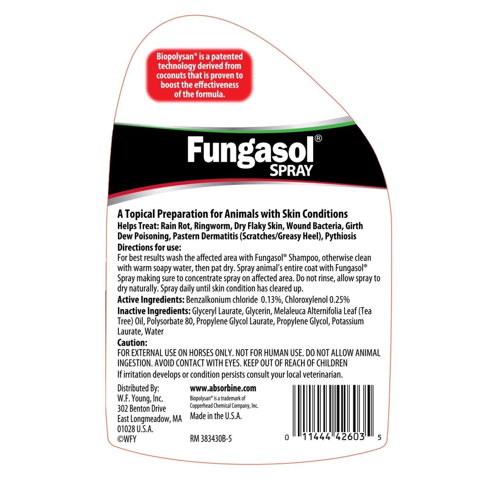 ABSORBINE, Absorbine Fungasol® Spray