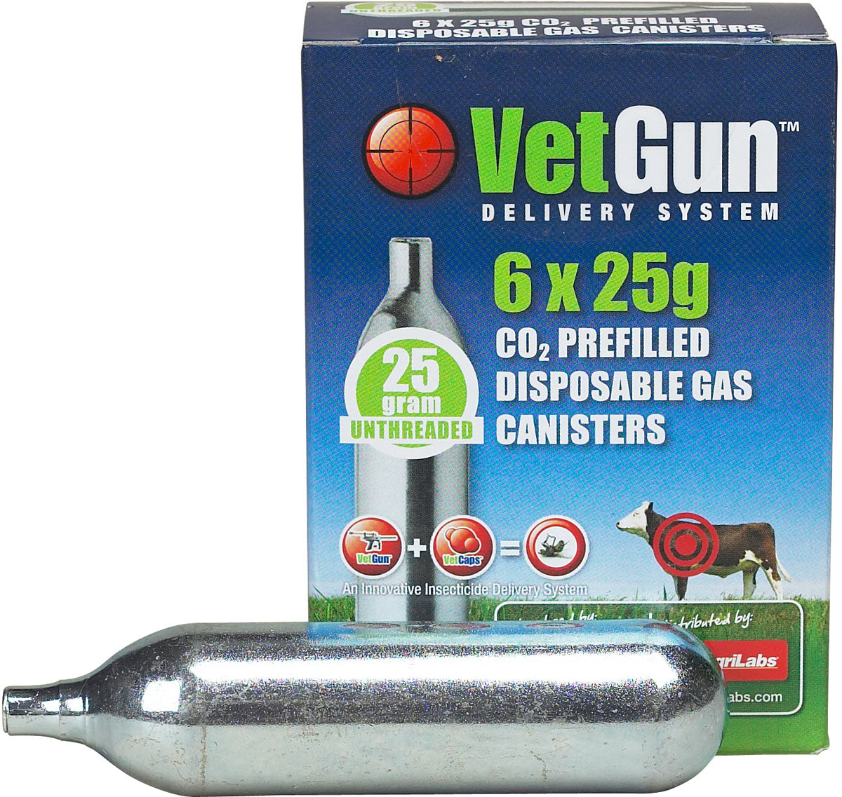 Agrilabs, Agrilab VETGUN Co2 Propellant Fly Lice Control Cattle