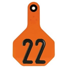 Y-Tex, All American Livestock Tag, Numbered, Medium, Orange, 25-Pk.