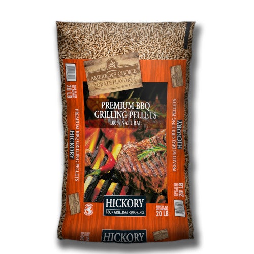 American Wood Fibers, America's Choice Grate Flavors Hickory Grilling Pellets