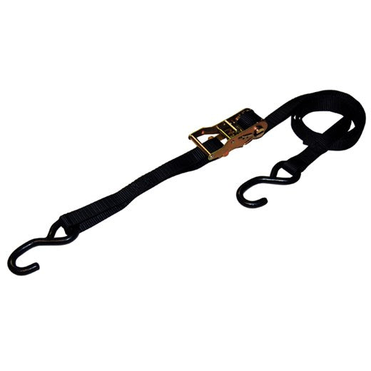 Ancra Cargo, Ancra Cargo 1" x 12’ Contractor Grade S-Hook Utility Ratchet Tie-Down, Bulk Bin