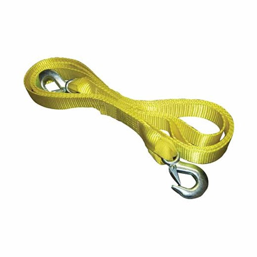 Ancra Cargo, Ancra Cargo 2” x 15’ Single Pack Tow Strap w/Hooks