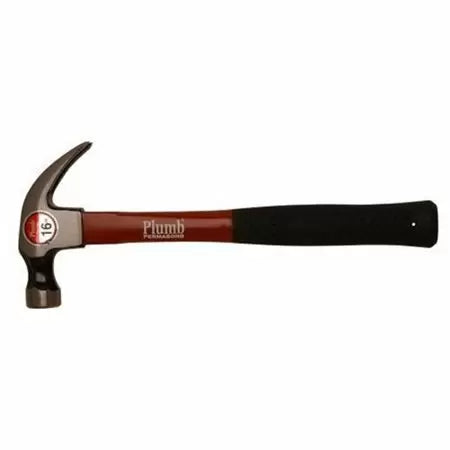 Apex Tool Group, Apex Tool Group Fiberglass Curved Claw Hammer, 16-Ounce