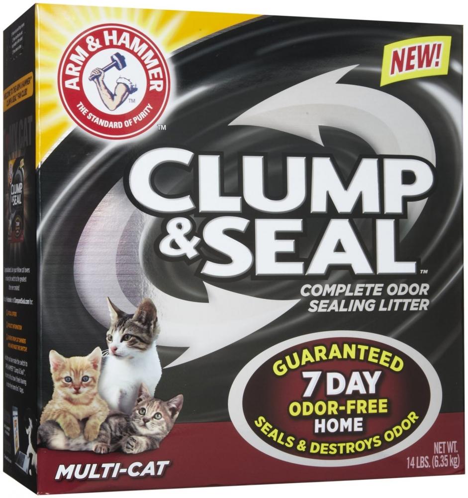 Arm & Hammer, Arm & Hammer Multi-Cat Clump and Seal Complete Odor Sealing Cat Litter