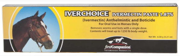 Aspen Veterinary Resources, Aspen Veterinary Resources Iverchoice Ivermectin Paste 1.87%