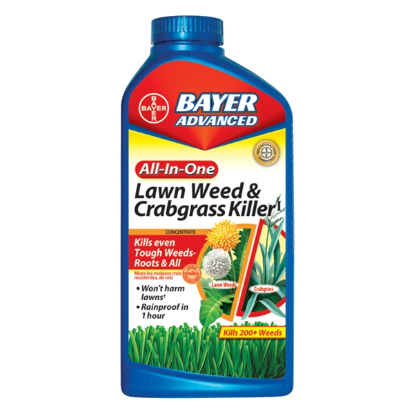 Bayer Advanced, BAYER ADVANCED ALL-IN-ONE LAWN & GARDEN WEED & CRABGRASS KILLER CONCENTRATE