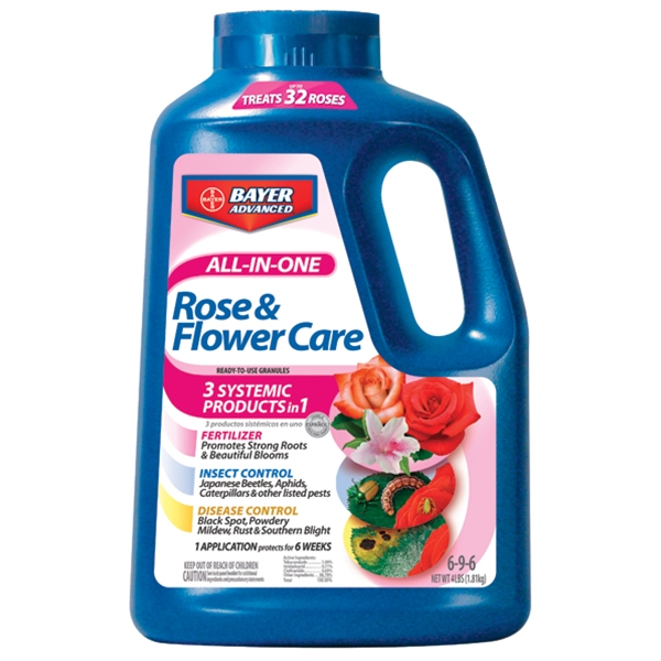 Bayer Advanced, BAYER ADVANCED ALL-IN-ONE ROSE & FLOWER CARE GRANULES