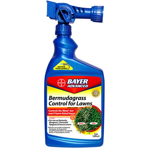 Bayer Advanced, BAYER ADVANCED BERMUDAGRASS CONTROL FOR LAWN & GARDENS