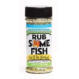 Rub Some Fish, BBQ Fish Rub, 5.6-oz.