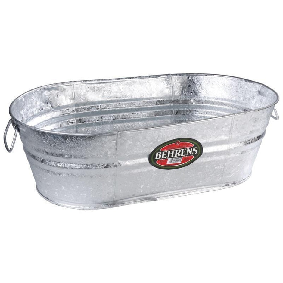 Behrens, BEHRENS GALVANIZED HOT DIPPED OVAL TUB