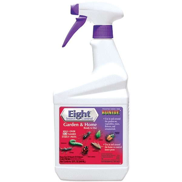 Bonide, BONIDE EIGHT INSECT CONTROL GARDEN & HOME READY TO USE SPRAY 1 QT