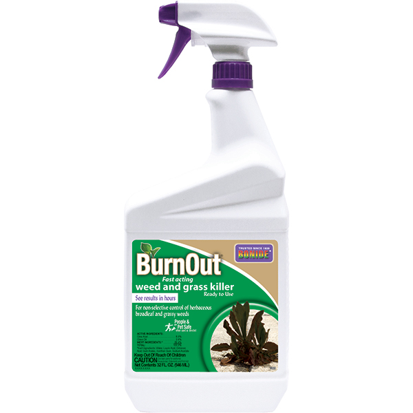 Bonide, BURNOUT WEED & GRASS KILLER READY-TO-USE 1 QT