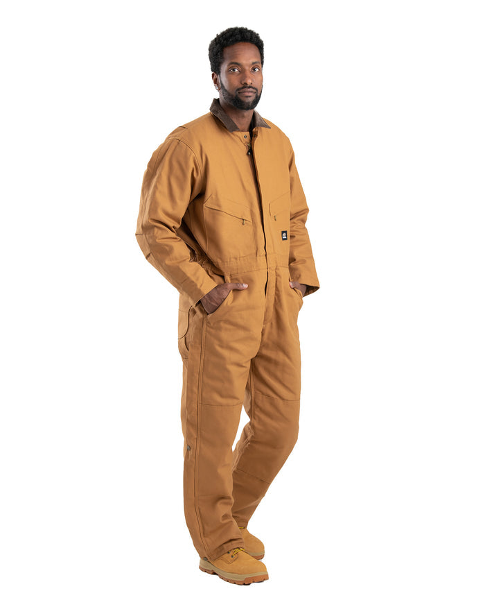 Berne, Berne Heritage Duck Insulated Coverall 2XL Brown Duck