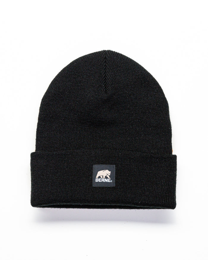 Berne, Berne Heritage Knit Cuff Beanie Black