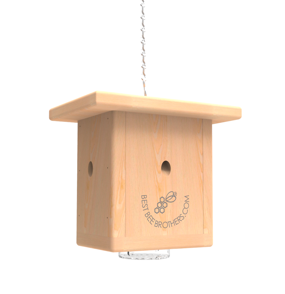 Best Bee Brothers, Best Bee Brothers Pine Wood Carpenter Bee Box Trap