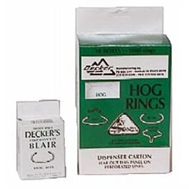 DECKER, Blair Hog Ring, No. 3, 100-Pk.