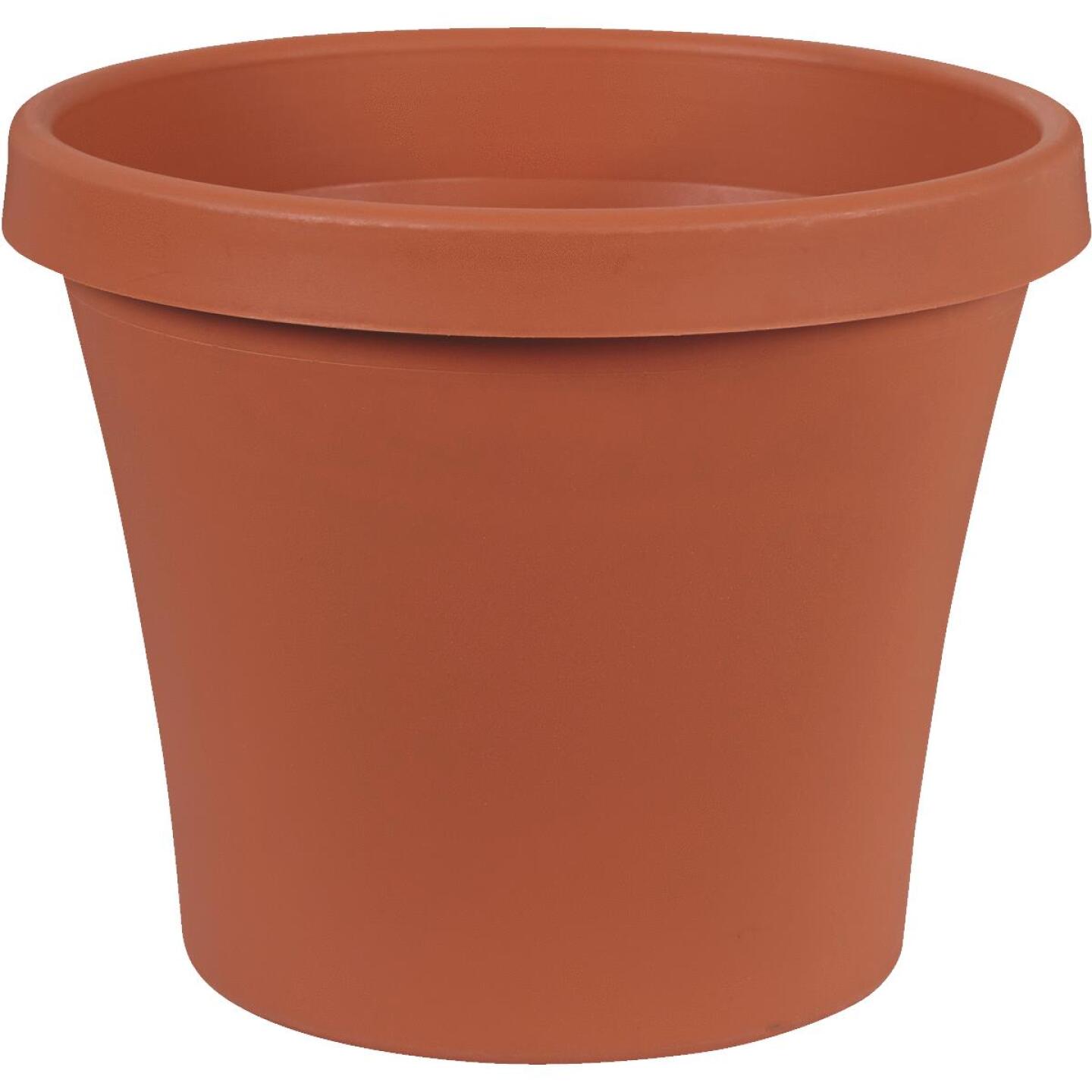 Bloem, Bloem 8 In. Dia. Terracotta Poly Classic Flower Pot