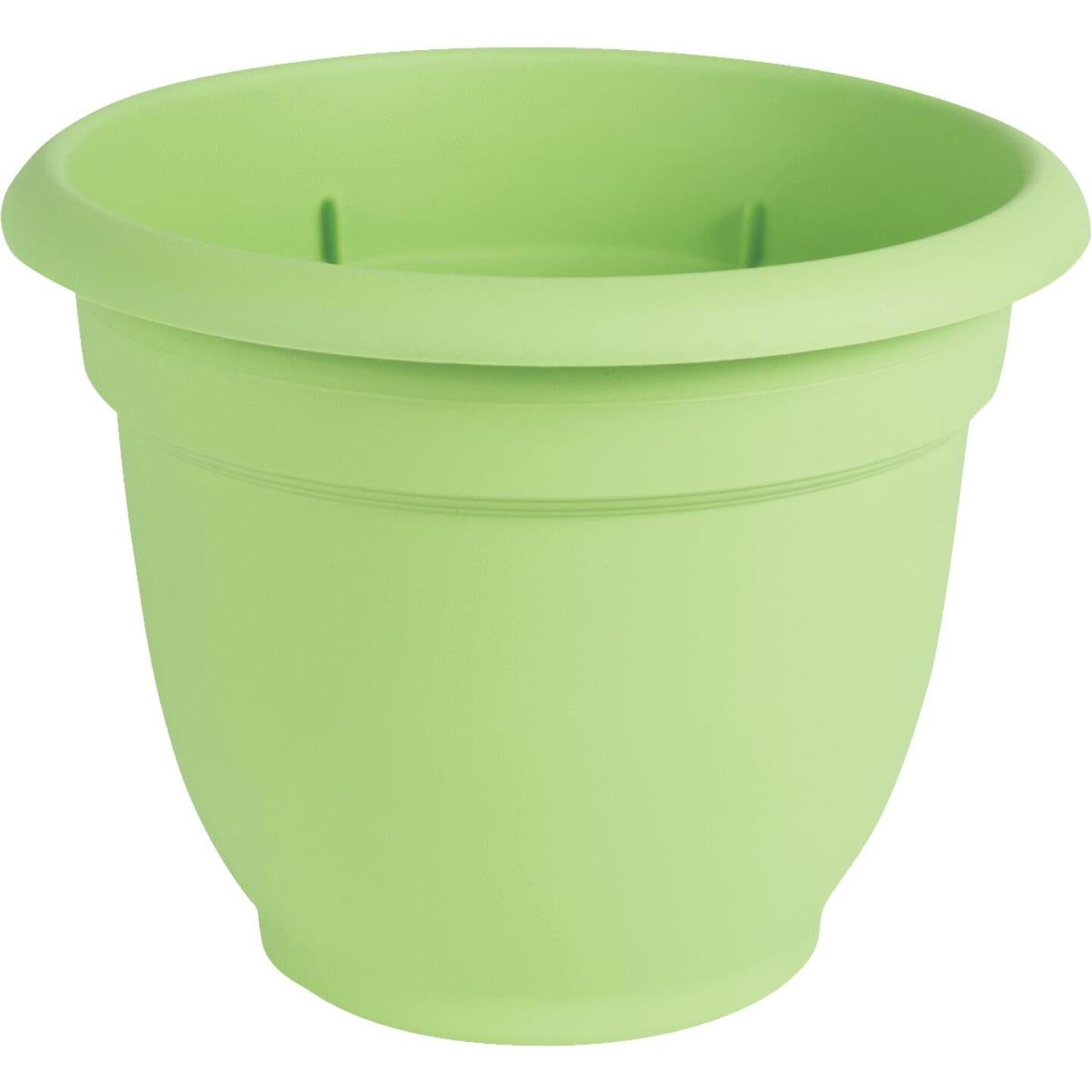 Bloem, Bloem Ariana 13.75 In. H. x 16 In. Dia. Plastic Self Watering Honeydew Planter