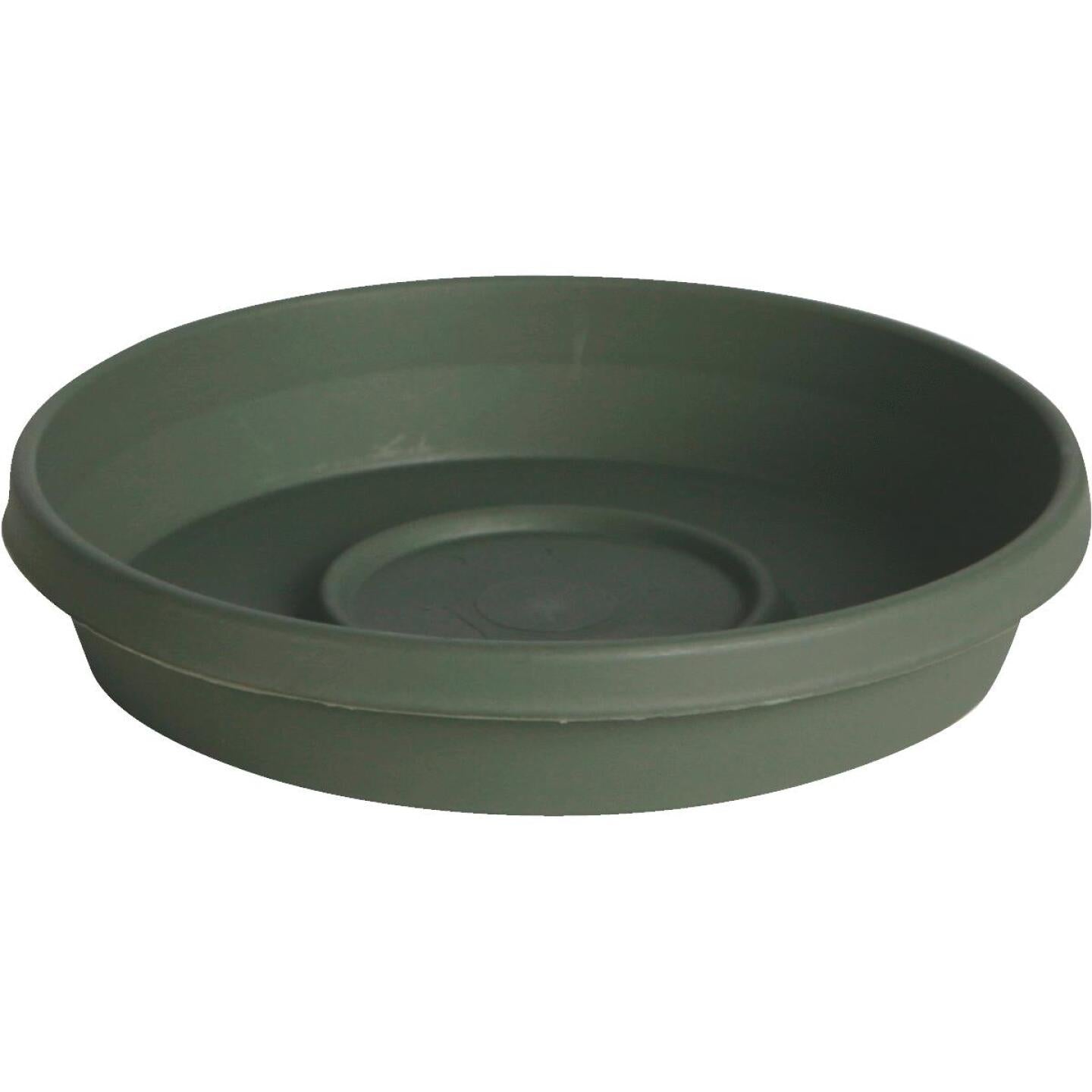 Bloem, Bloem Terra Living Green 16 In. Plastic Flower Pot Saucer