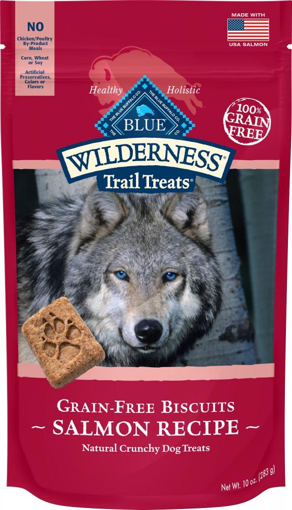 Blue Buffalo, Blue Buffalo Wilderness Trail Grain Free Salmon Dog Treats