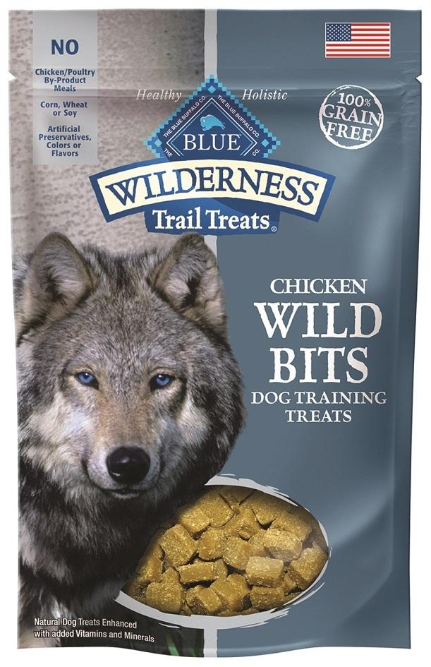 Blue Buffalo, Blue Buffalo Wilderness Trail Treats Chicken Wild Bits Dog Treats