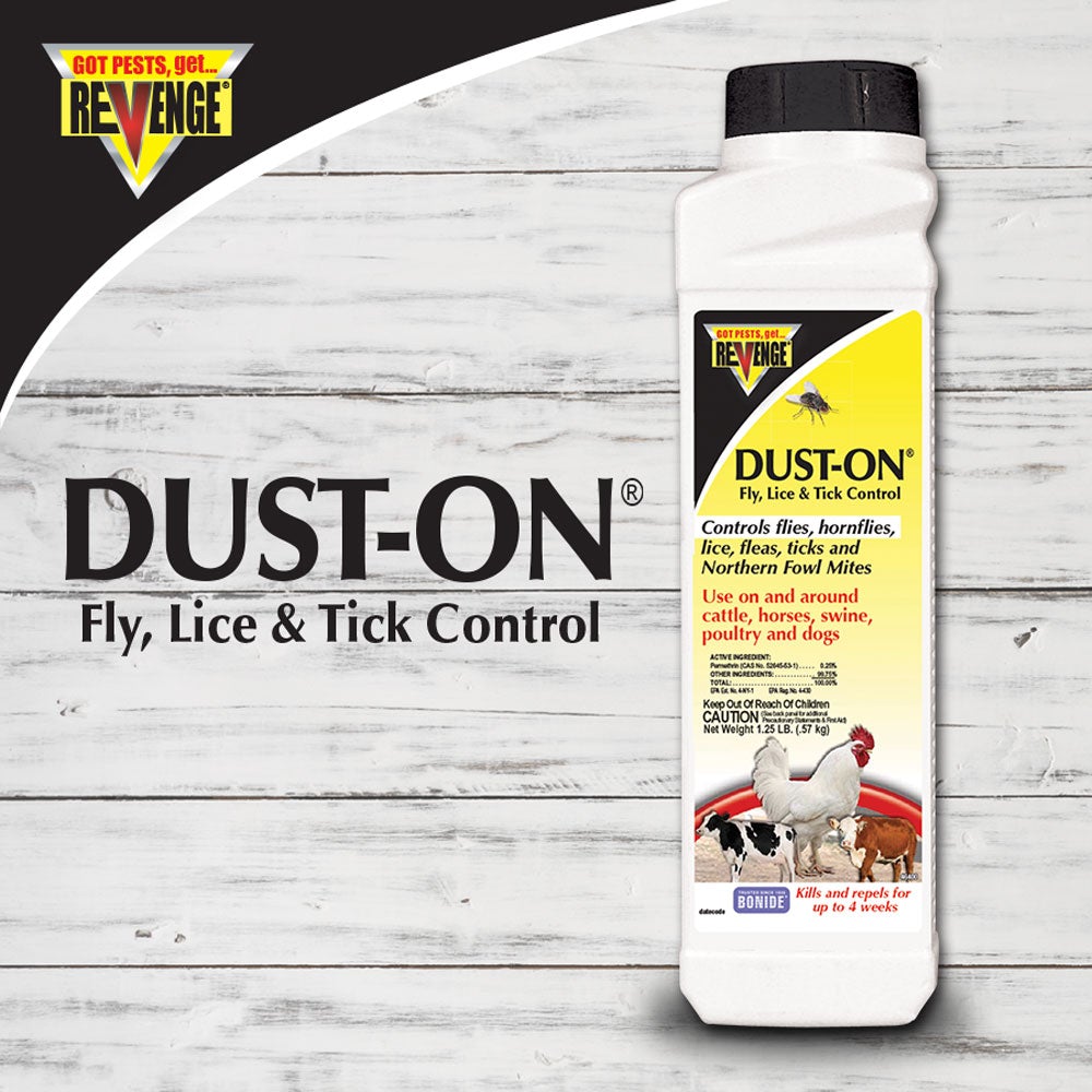 Bonide, Bonide REVENGE® Dust On® Fly & Lice Control Dust