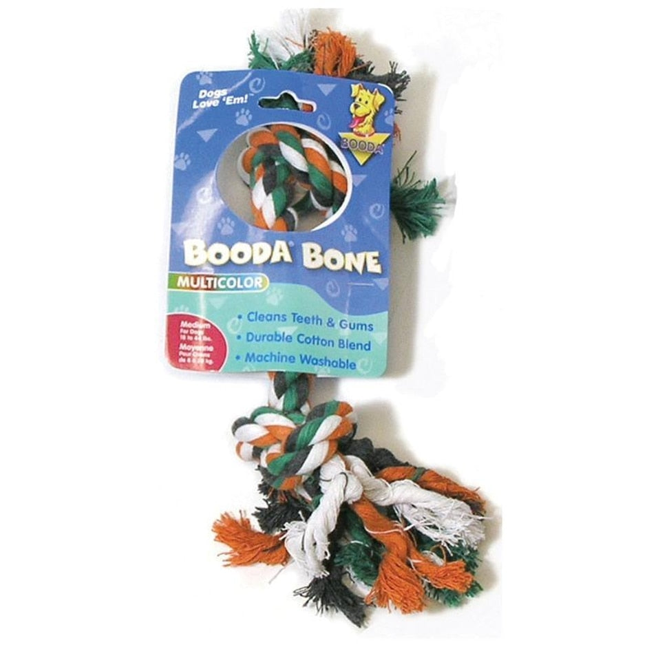 Booda, Booda Multi-Colored Rope Bone Dog Toy