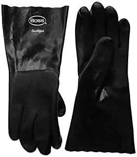 BOSS Gloves, Boss Gloves Black Sandy Pvc ® 14"