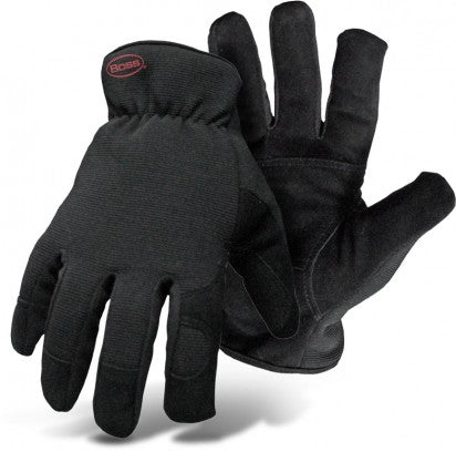 BOSS Gloves, Boss Guard™ Fleece–insulated Goatskin