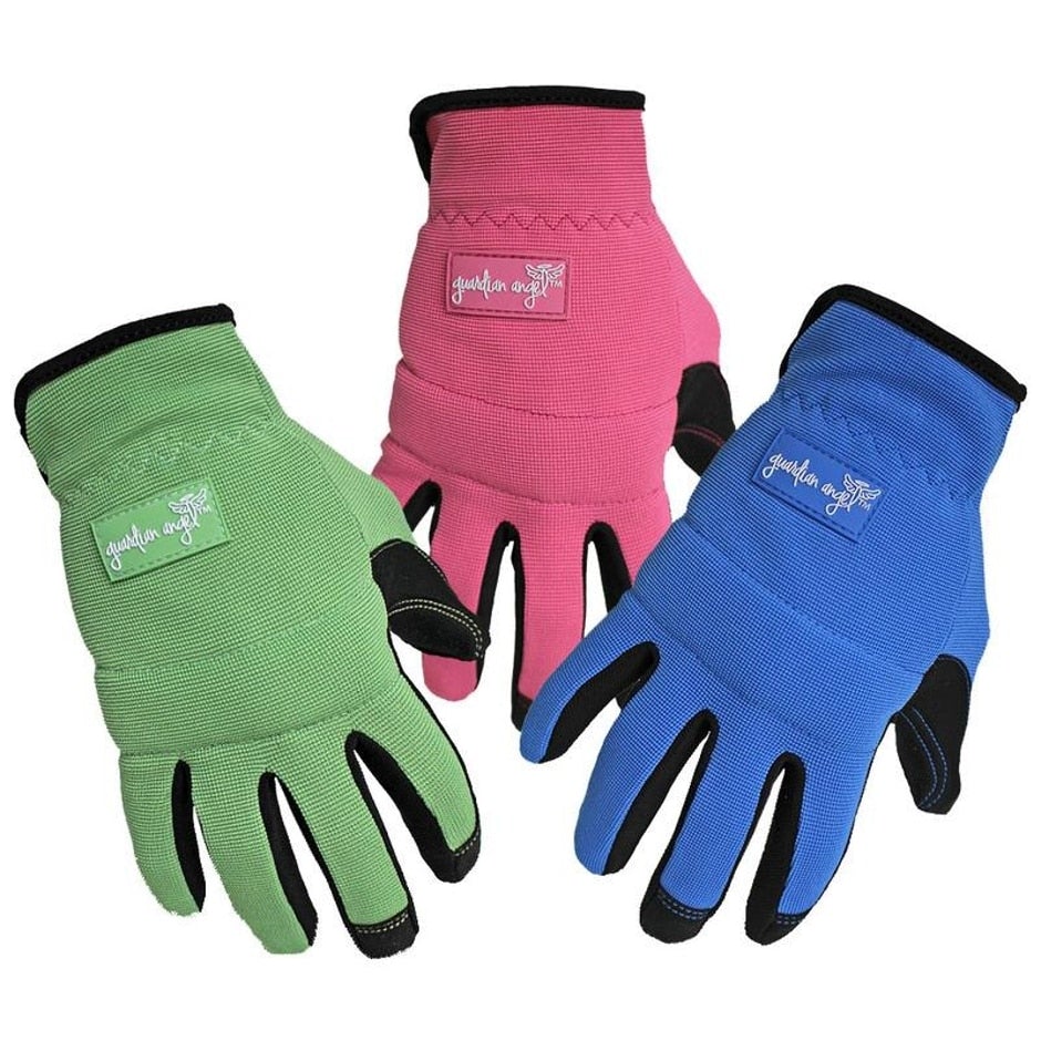 Boss, Boss Ladies Touchscreen Mechanic Syn Leather Palm Glove