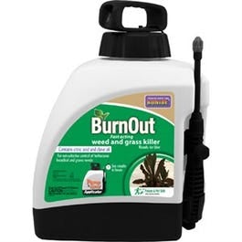 Bonide, BurnOut Organic Weed & Grass Killer With Sprayer, Ready-To-Use 1.33-Gallon