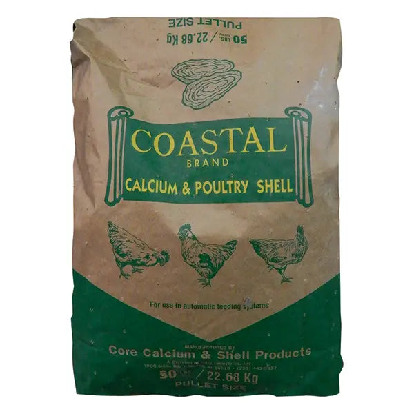 Coastal, COASTAL BRAND POULTRY SHELL 50 LB