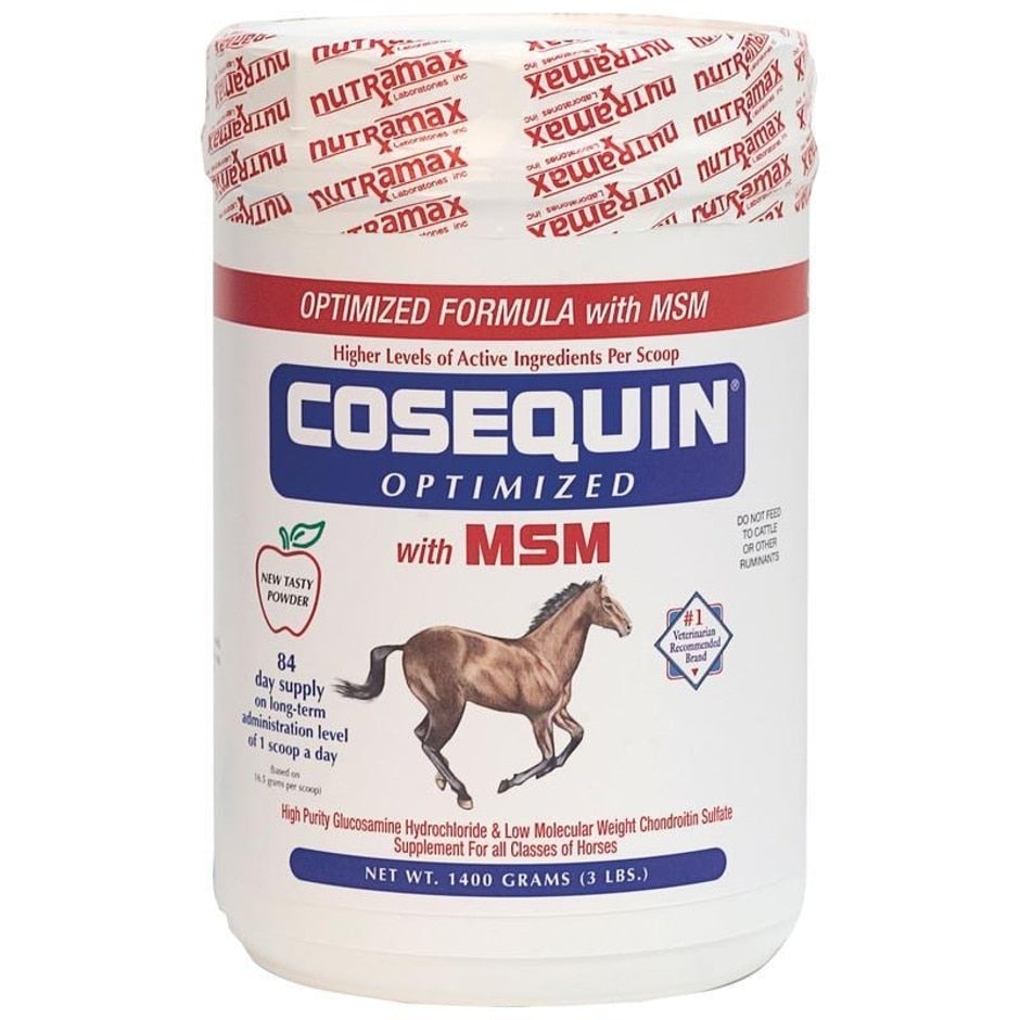COSEQUIN, COSEQUIN OPTIMIZED W/MSM SUPPLEMENT FOR HORSES
