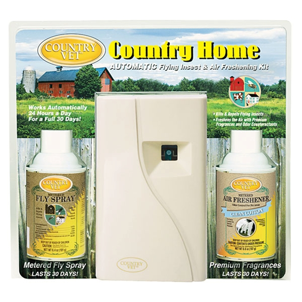 Country Vet, COUNTRY VET HOME FLYING INSECT & ODOR CONTROL KIT