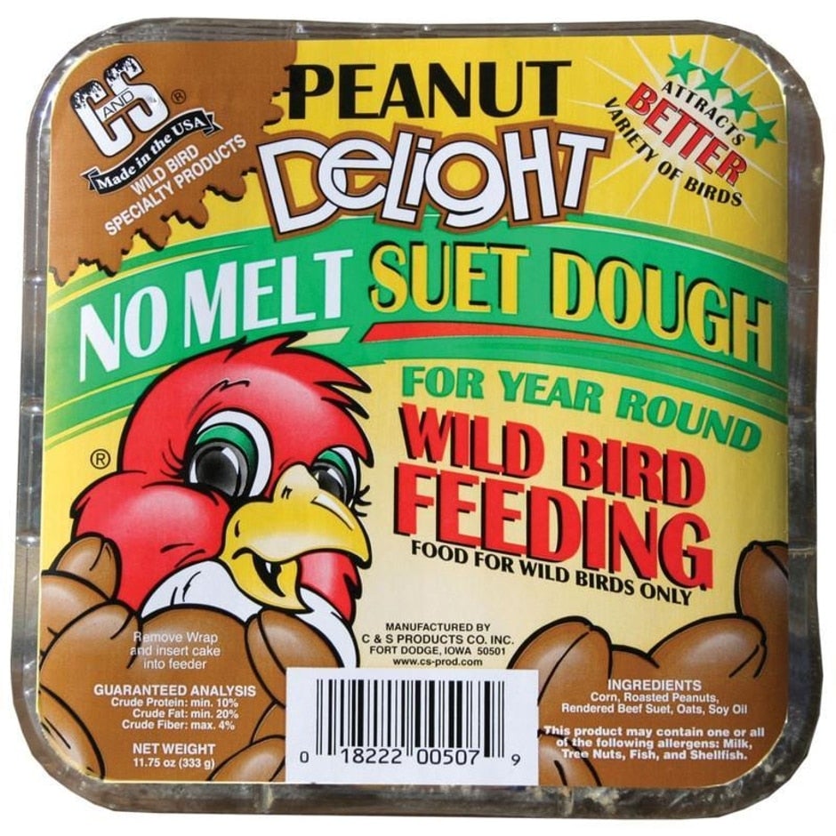 C&S, C&S Peanut Delight No Melt Suet Dough