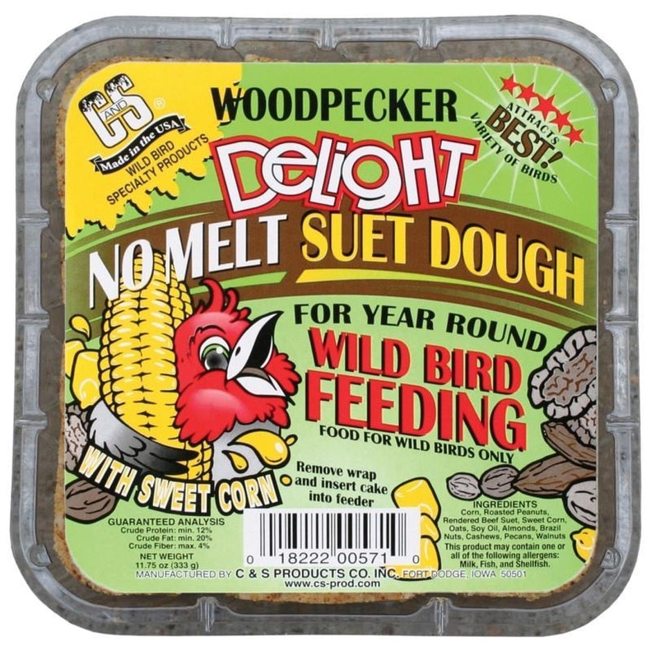 C&S, C&S Woodpecker Delight No Melt Suet Dough