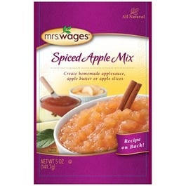Mrs. Wages, Canning Seasoning Mix, Spiced Apple, 5-oz.