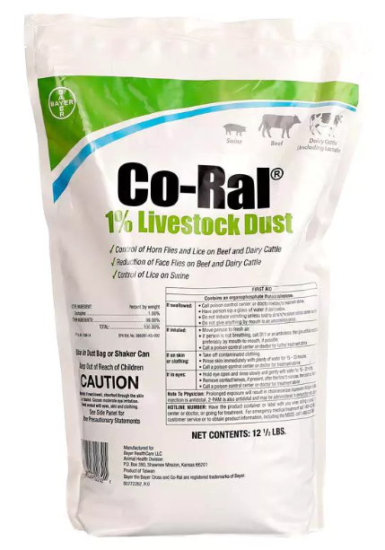Bayer, Co-Ral Livestock Dust