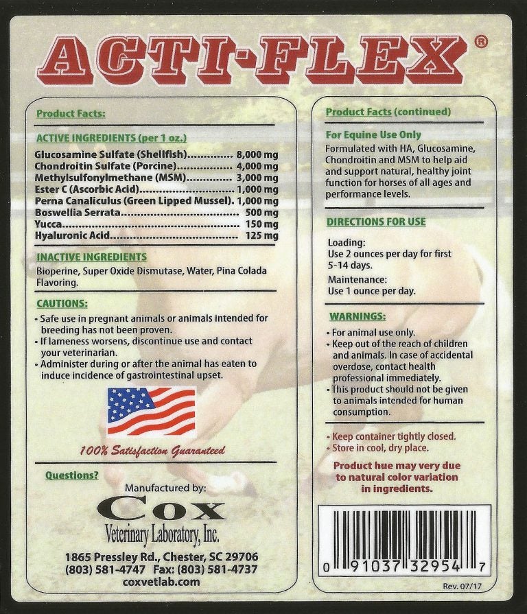 Cox Veterinary, Cox Veterinary ACTI-FLEX