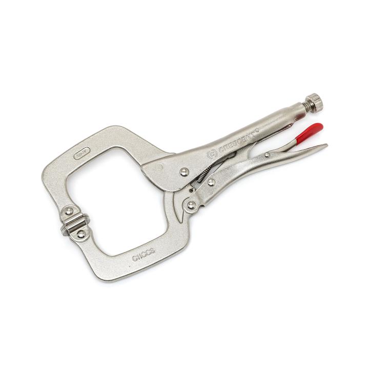 Crescent, Crescent 11" Locking C-Clamp with Swivel Pad Tips