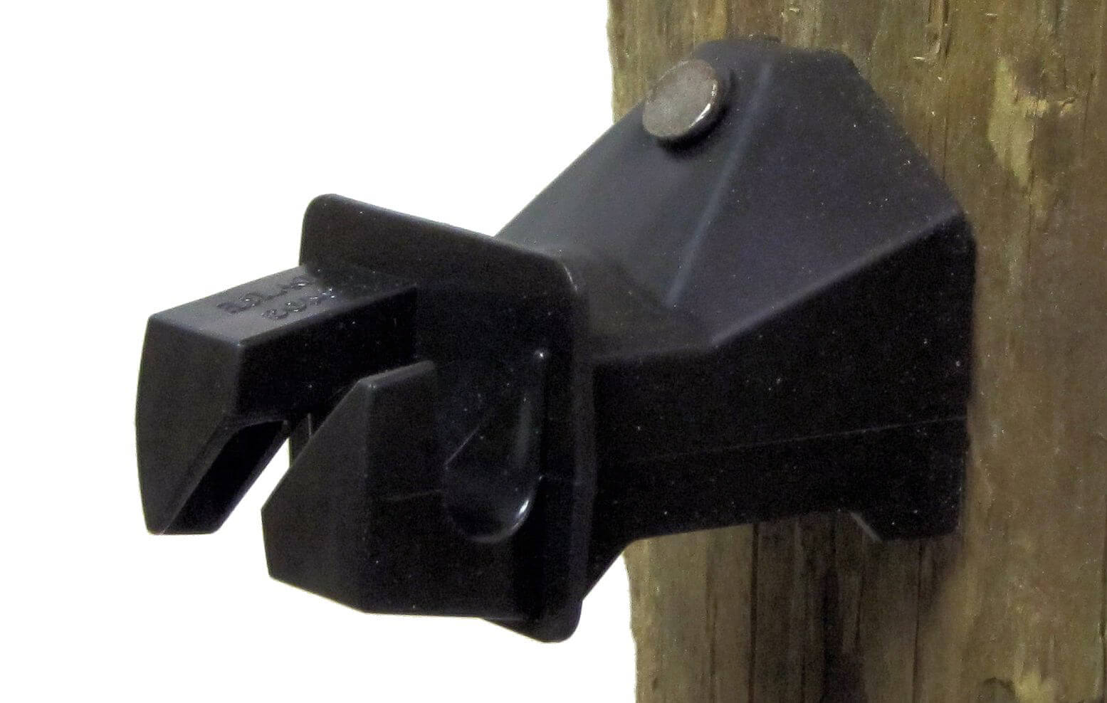 DARE PRODUCTS, Dare Products Electric Fence Snug Wood Post Insulator Black