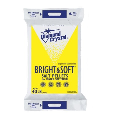 Diamond Crystal, Diamond Crystal BRIGHT & SOFT® WATER SOFTENER SALT PELLETS