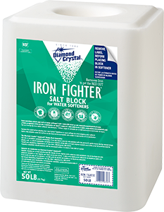 Diamond Crystal, Diamond Crystal® Iron Fighter® Salt Block for Water Softeners