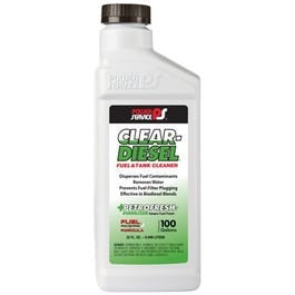 Power Service, Diesel Fuel and Tank Cleaner, 32-oz.