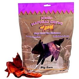 Various, Dog Treats, Natural Pig Ear, 10-Pk.