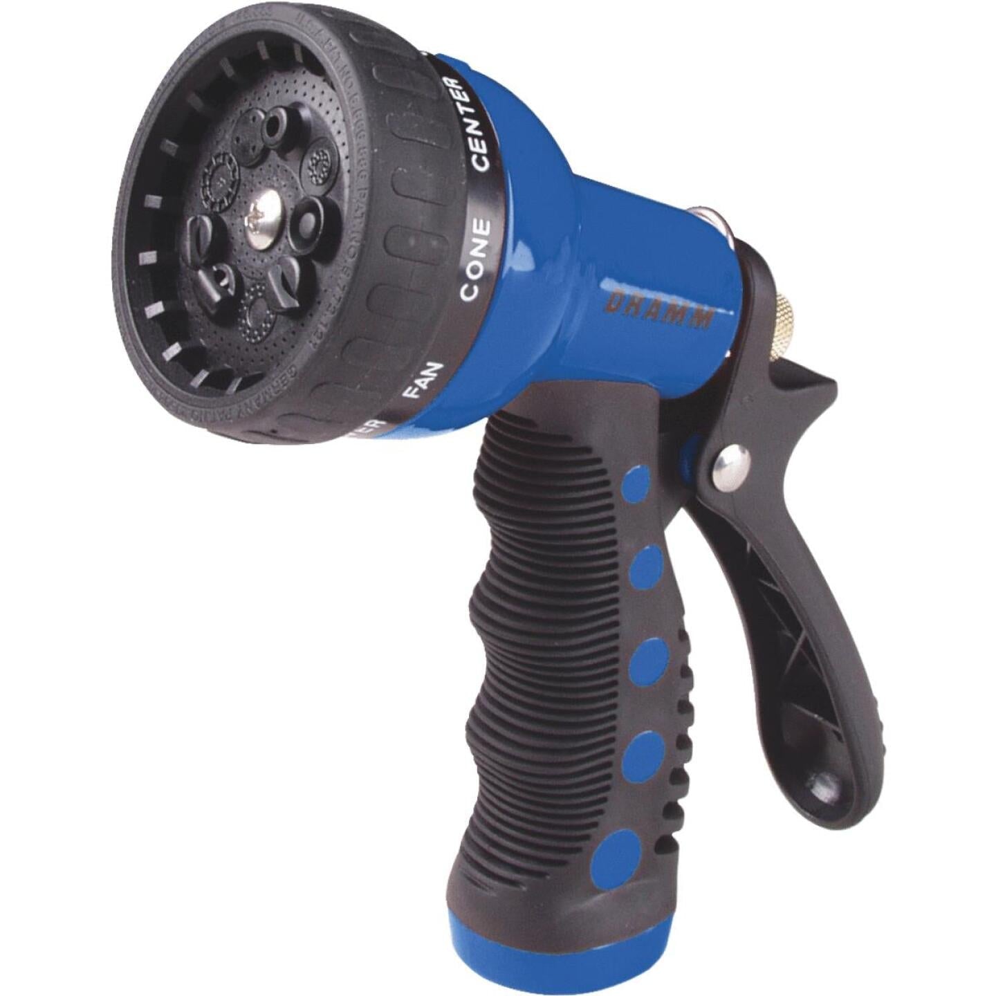 Dramm, Dramm Heavy-Duty Metal 9-Pattern Nozzle, Blue